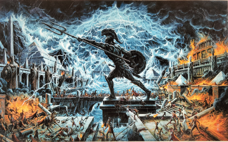 La chute de l'Atlantide — Olivier Ledroit