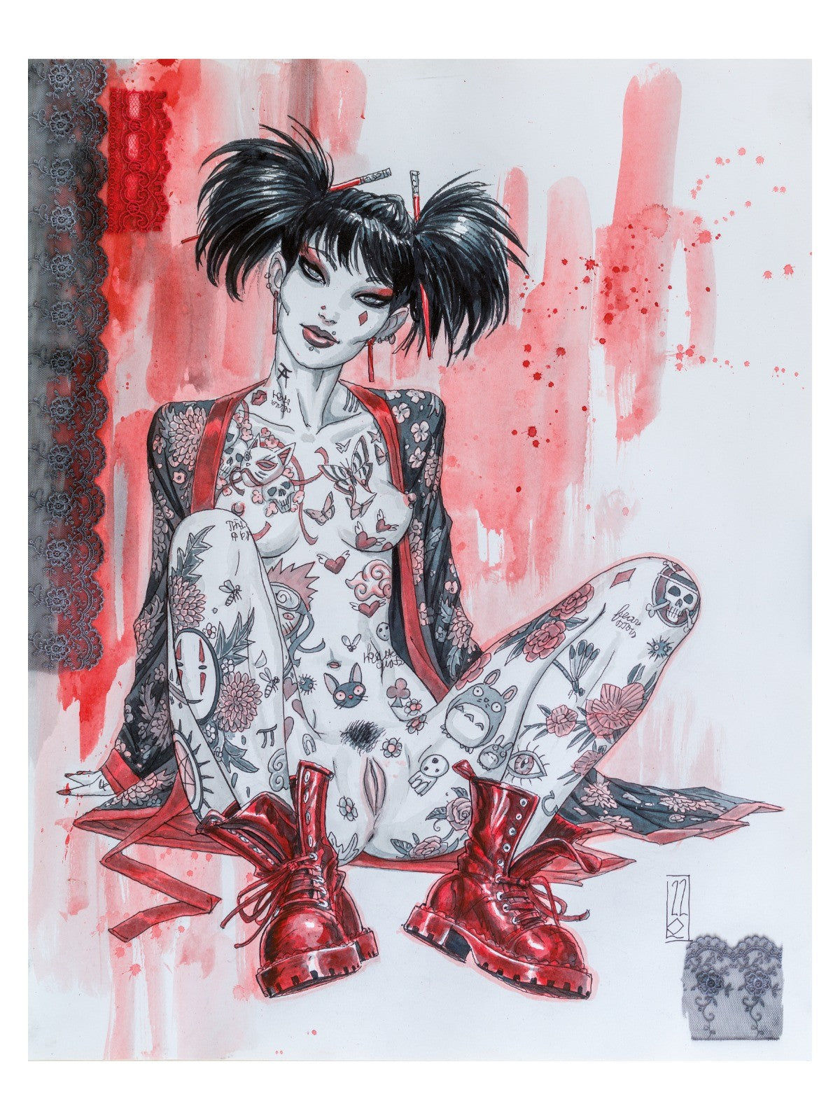 Geisha Punk — Olivier Ledroit
