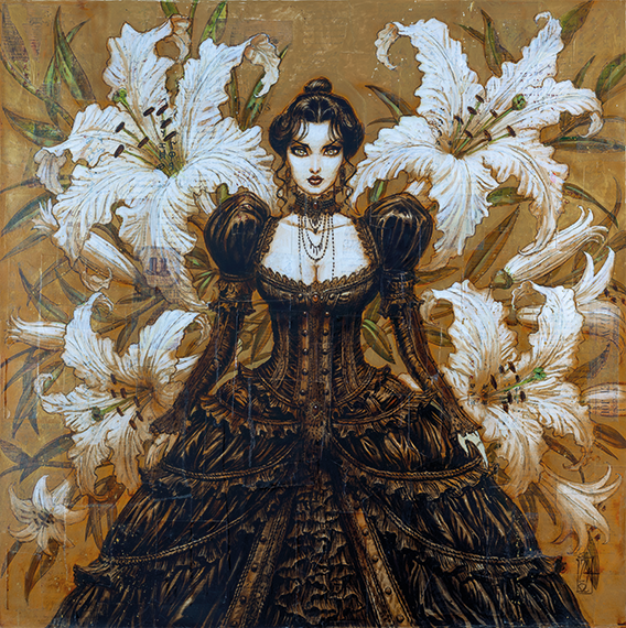 La Dame aux lys — Olivier Ledroit