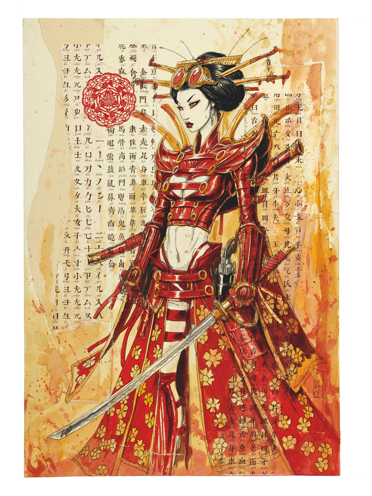 Onna-bugeisha — Olivier Ledroit