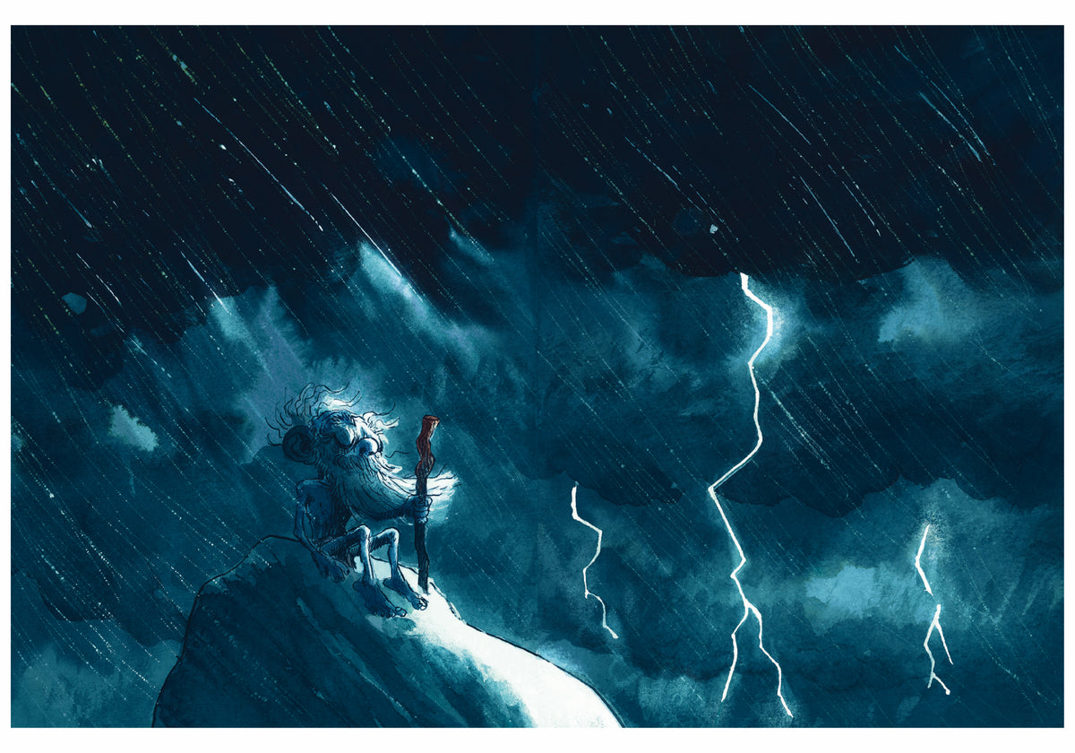 Petit Bonhomme — Le vieil homme sous l'orage — Grégory Panaccione