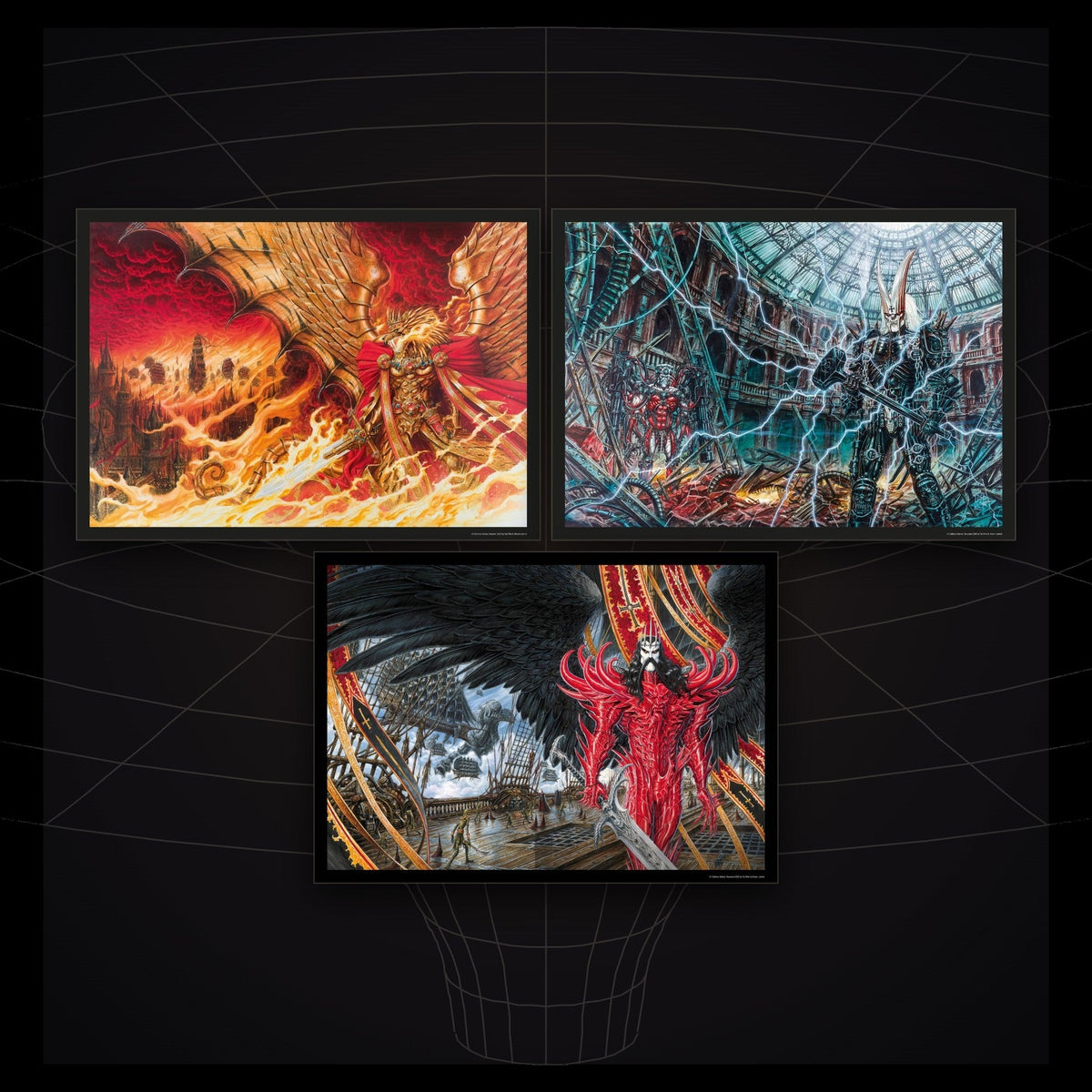 REQUIEM - Lot de 3 impressions d'art - Olivier Ledroit