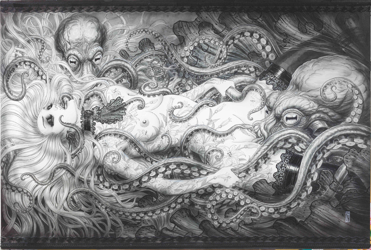 Rêve du pêcheur dentelle — Olivier Ledroit