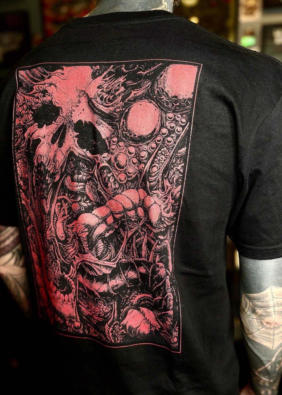 T-shirt Acid Skull — Sinpiggyhead