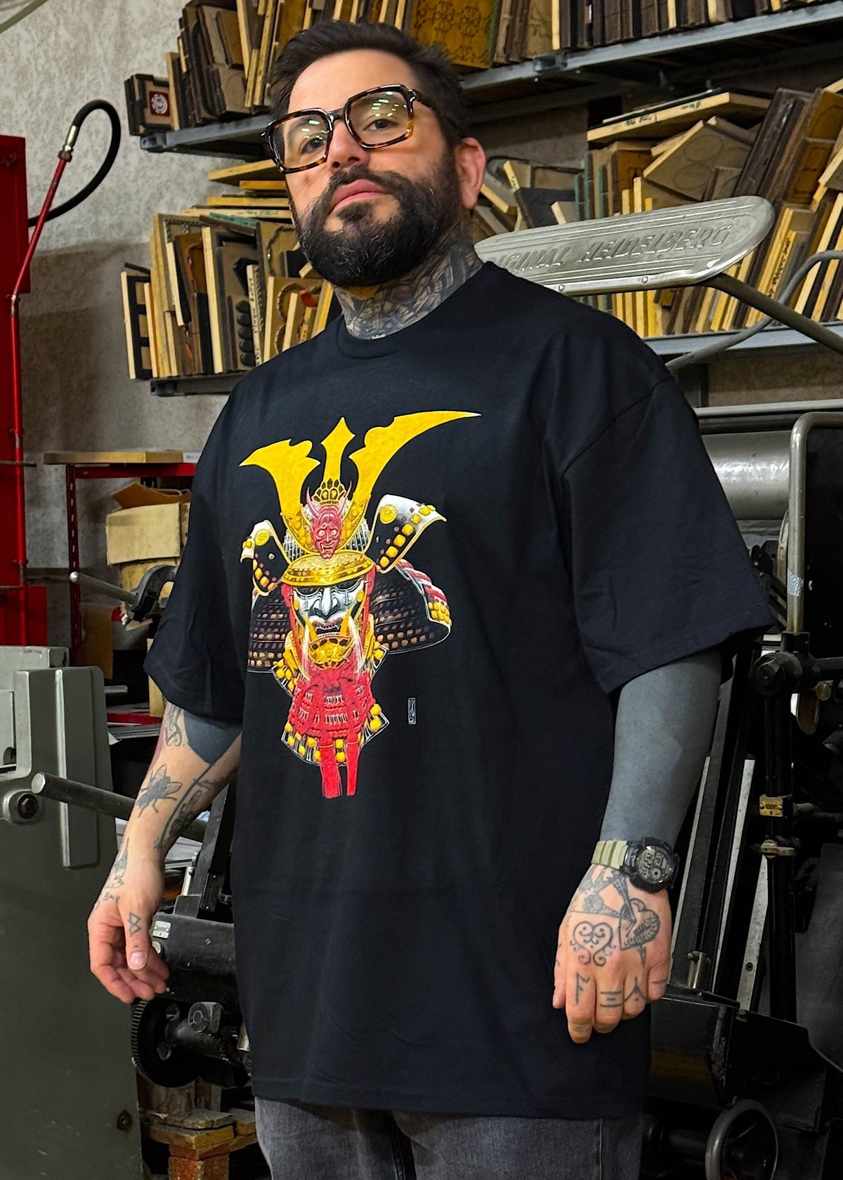 T-shirt Samouraï — Olivier Ledroit