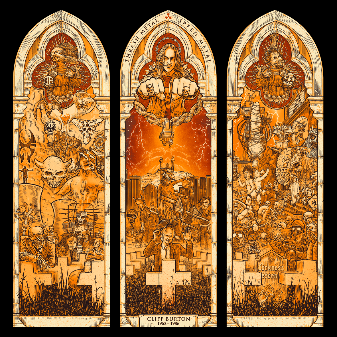 Thrash & Speed Metal Chapel — FØRTIFEM